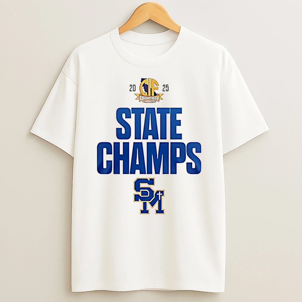 Santa Margarita Eagles 2025 Cif State Open Division Champions T Shirt