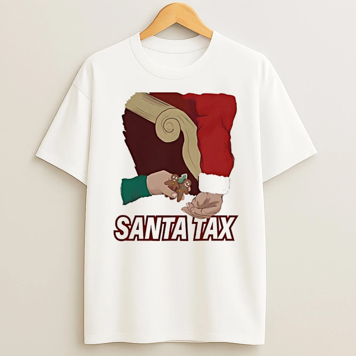 Santa Tax Christmas T Shirt