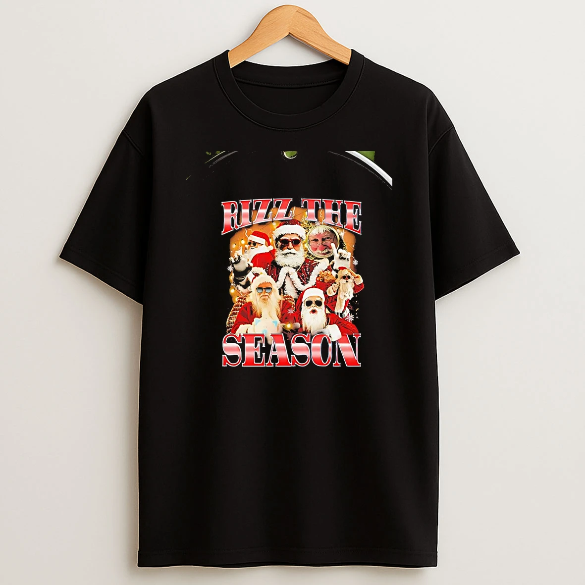 Santa Rizz The Season Christmas Chriast T Shirt