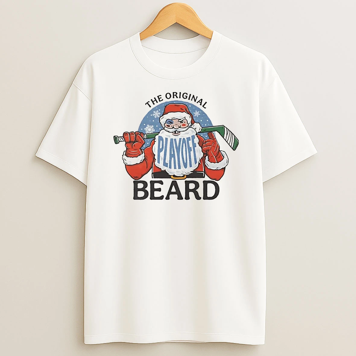 Santa The Playoff Beard Christmas T Shirt