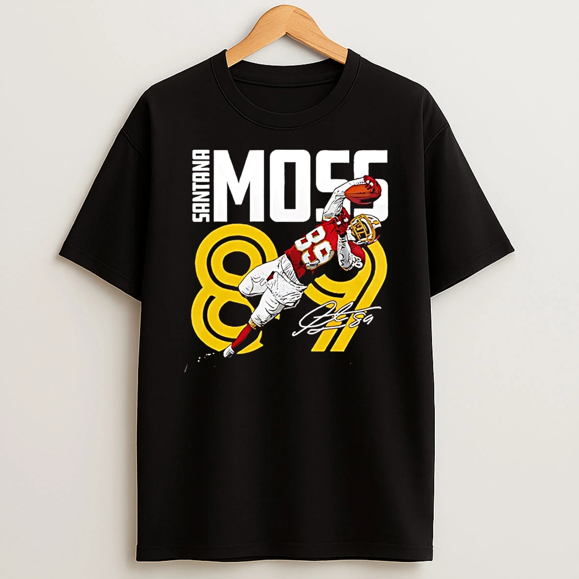 Santana Moss Ring Of Fame Washington Commanders T Shirt