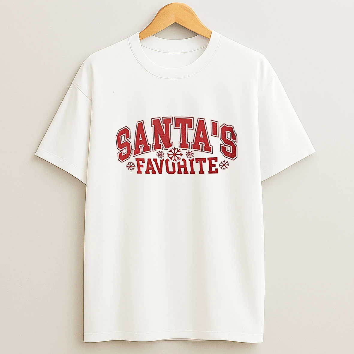 Santas Favorite Snow Merry Christmas T Shirt