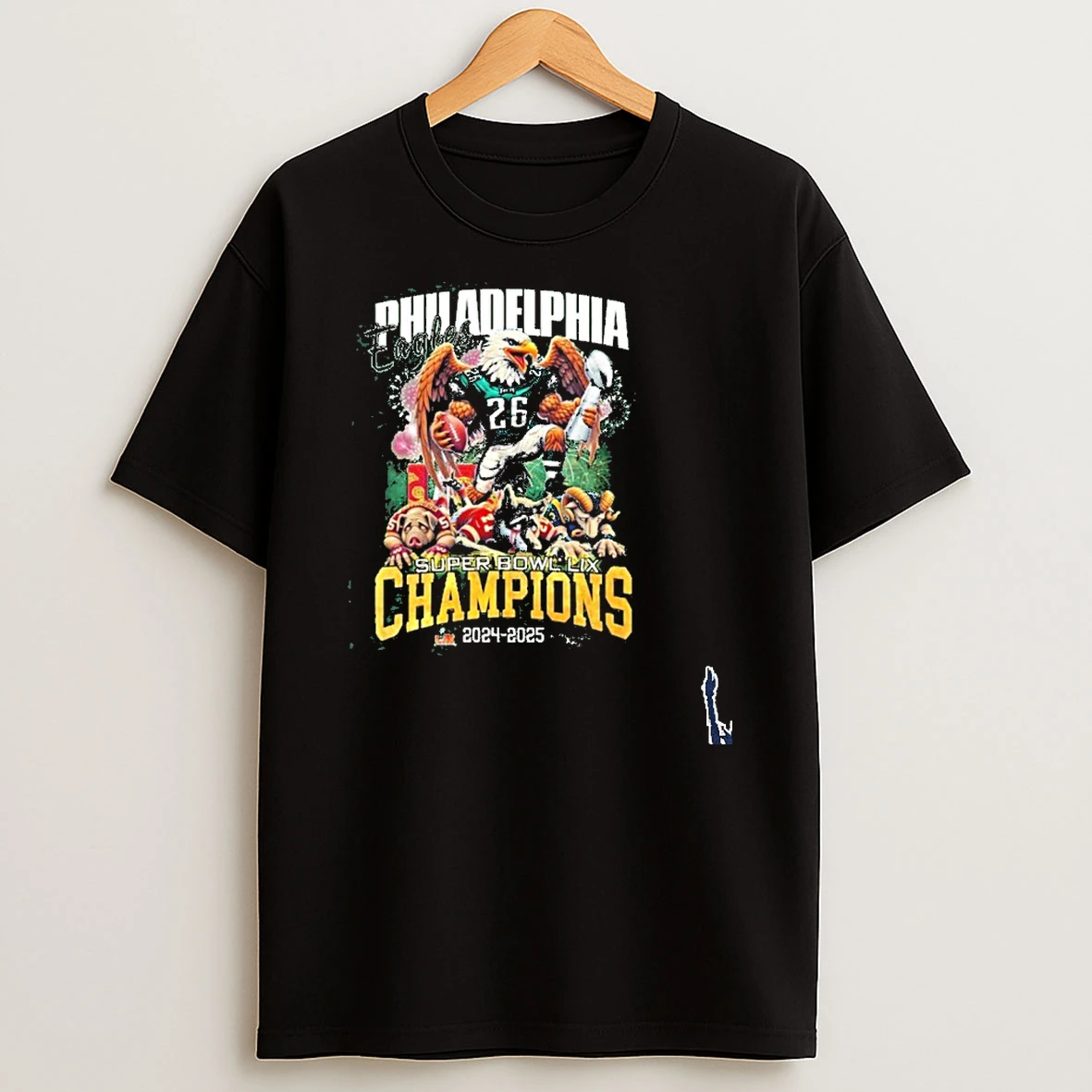 Saquon Barkley Eagles Superbowl Champions 2024 2025 T Shirt