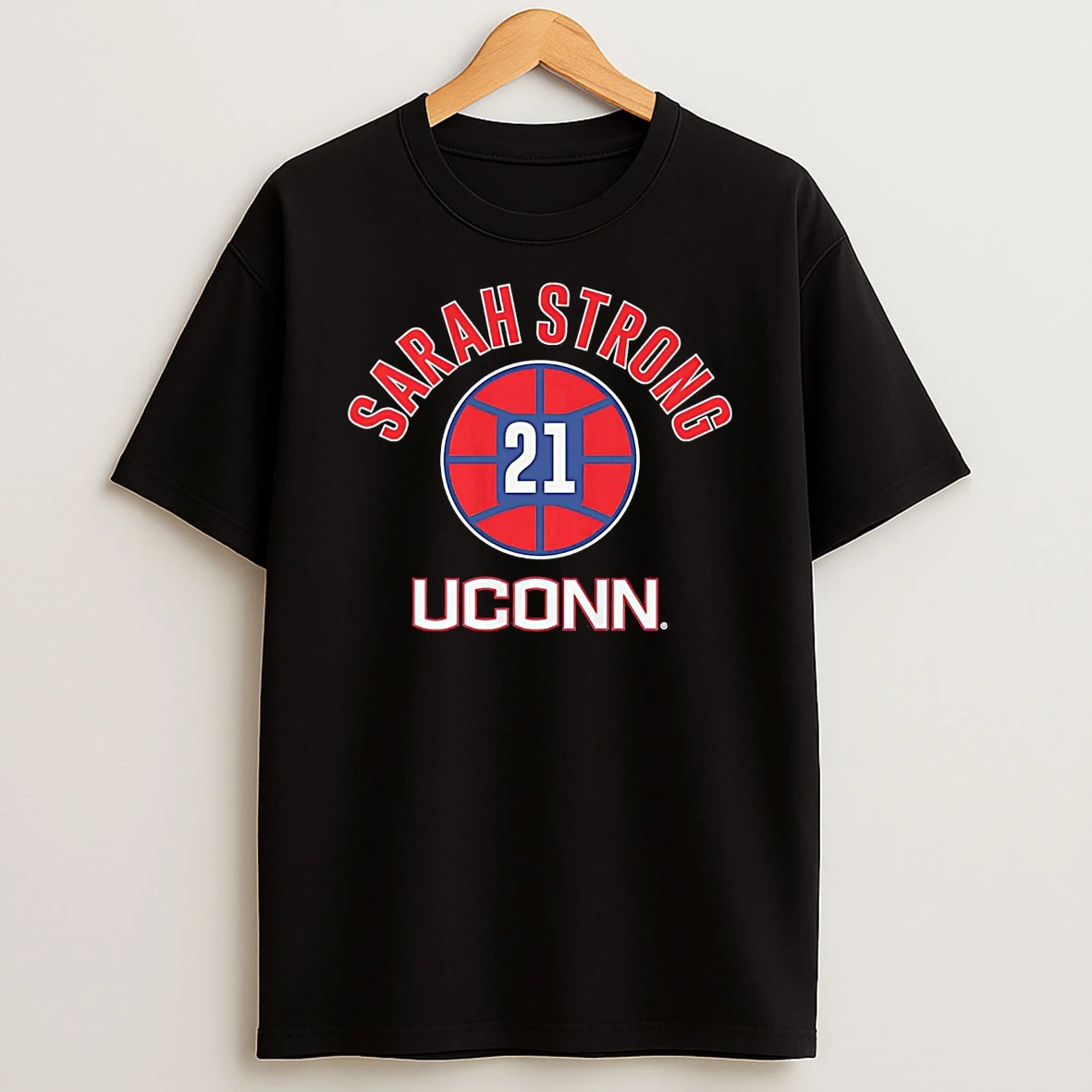 Sarah Strong Hoops 21 Uconn Huskies T Shirt