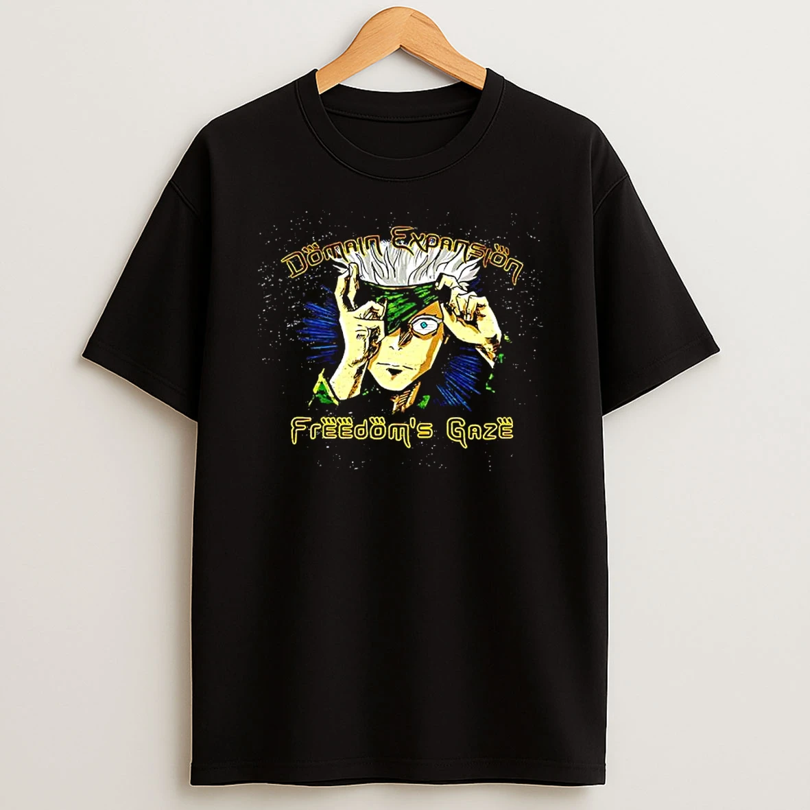 Satoru Gojo Freedoms Gaze T Shirt