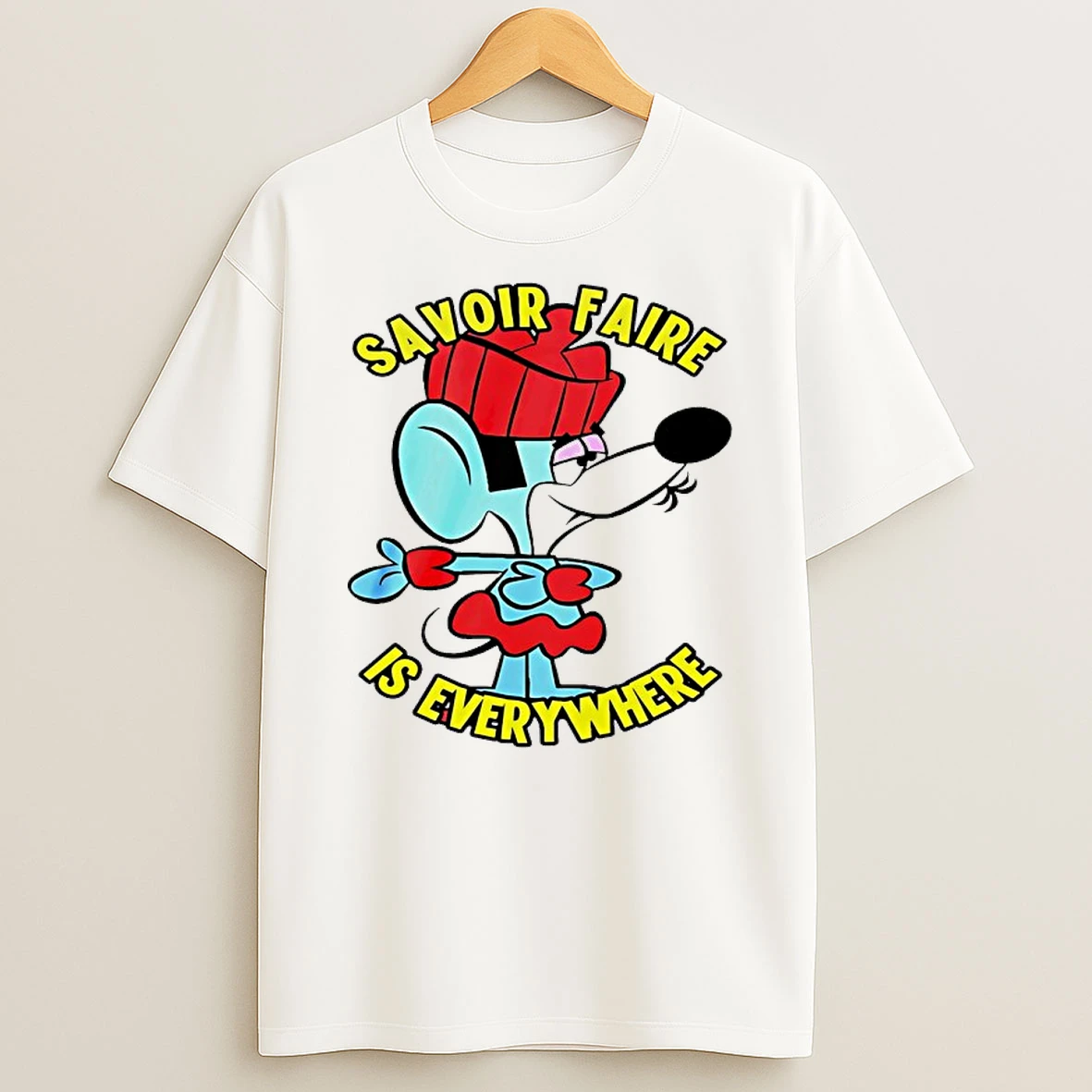 Savoir Faire Is Everywhere Cartoon T Shirt