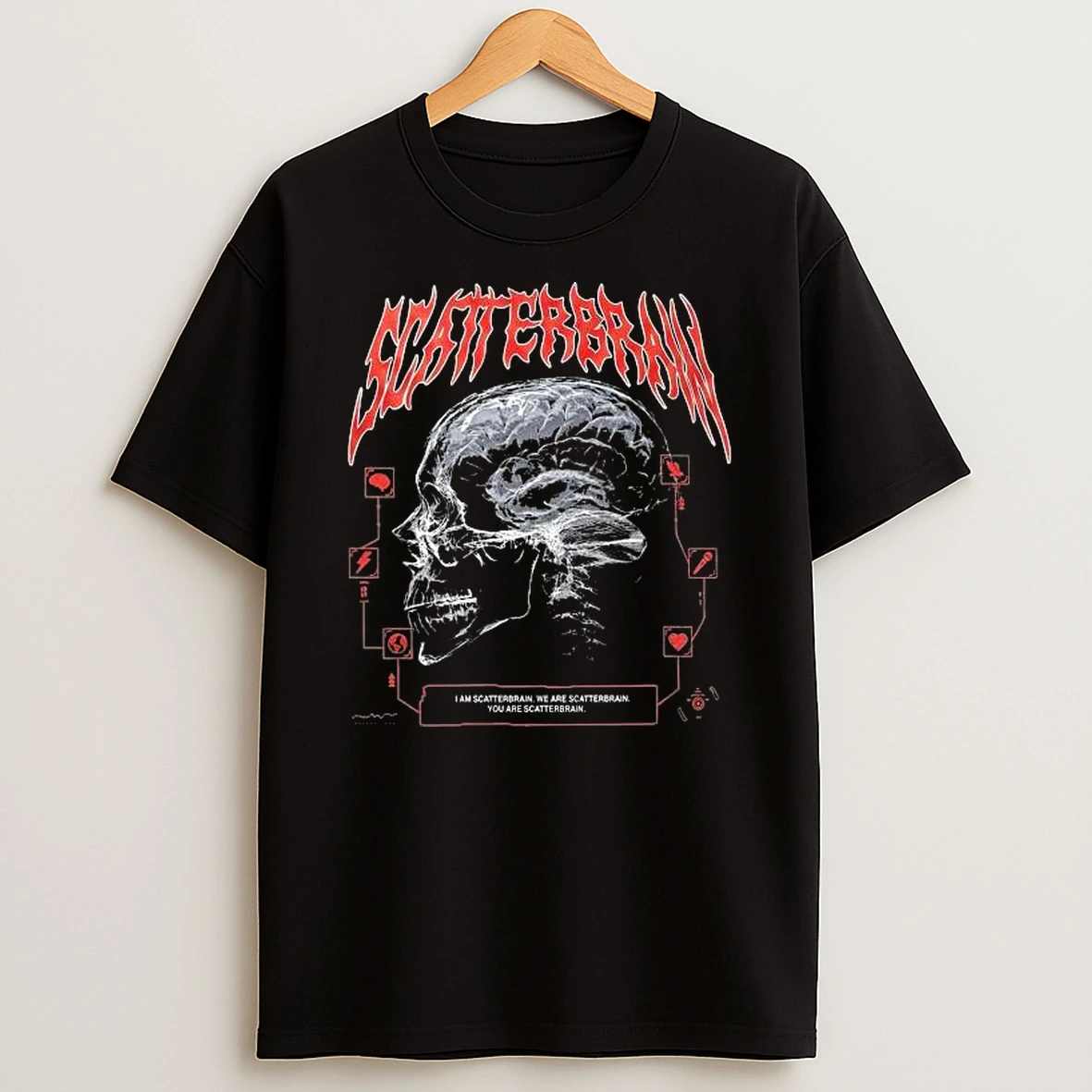 Scatterbrain X Ray T Shirt