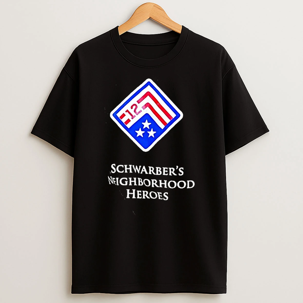Schwarbers Neighborhood Heroes T Shirt
