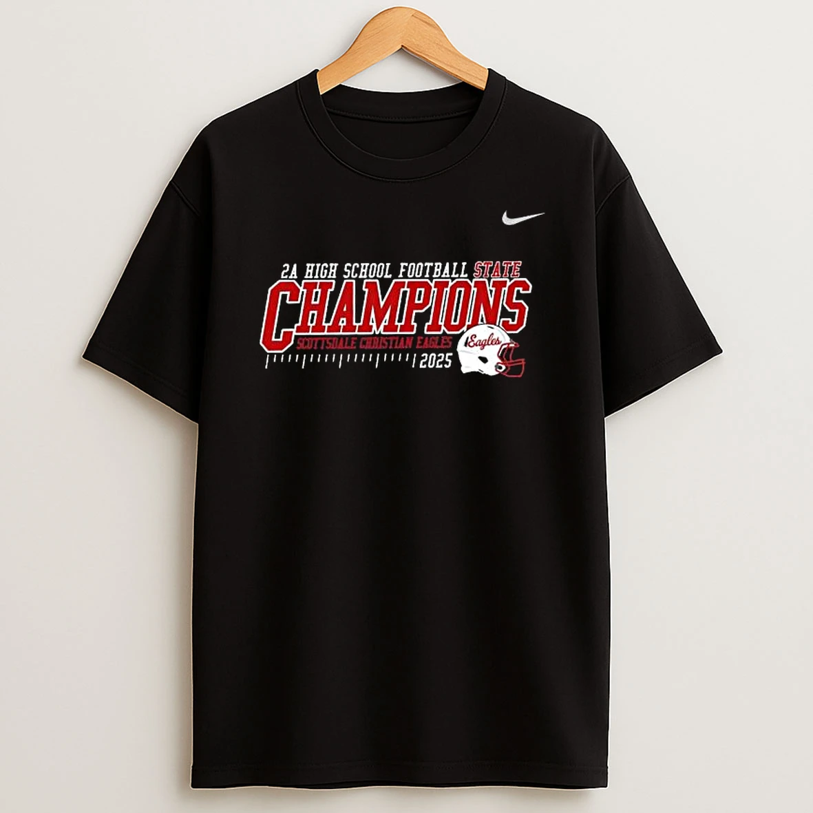 Scottsdale Christian Eagles 2a High School Football State Champions 2025 T Shirt