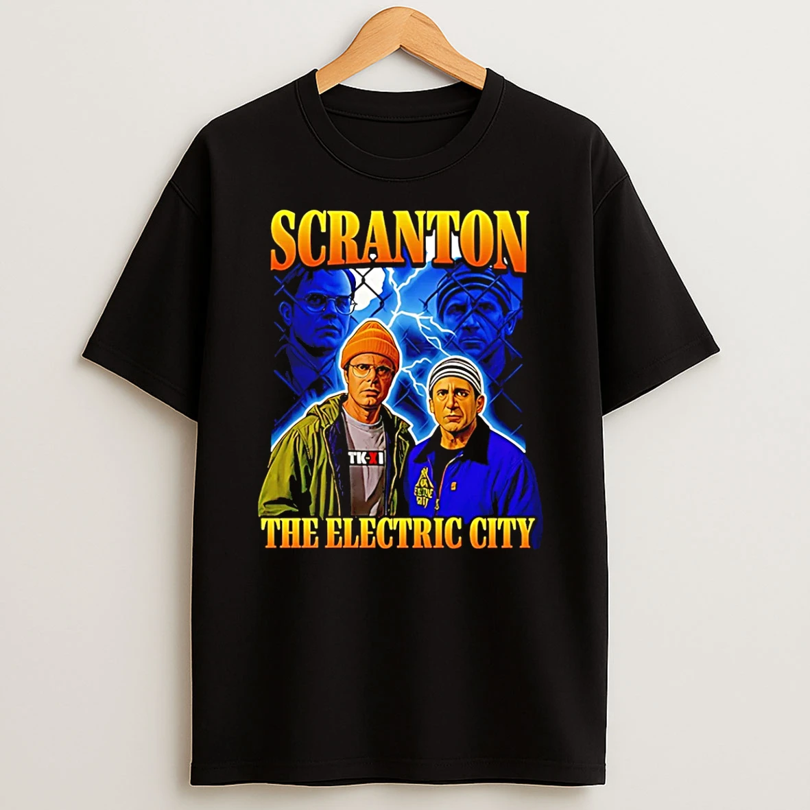 Scranton The Electric City Graphic T Shirt