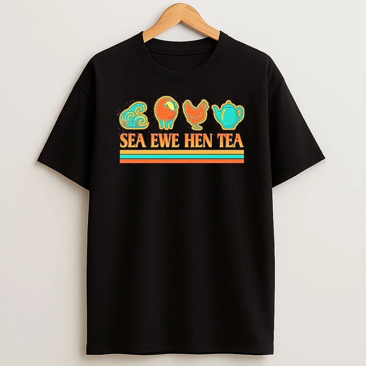 Sea Ewe Hen Tea T Shirt