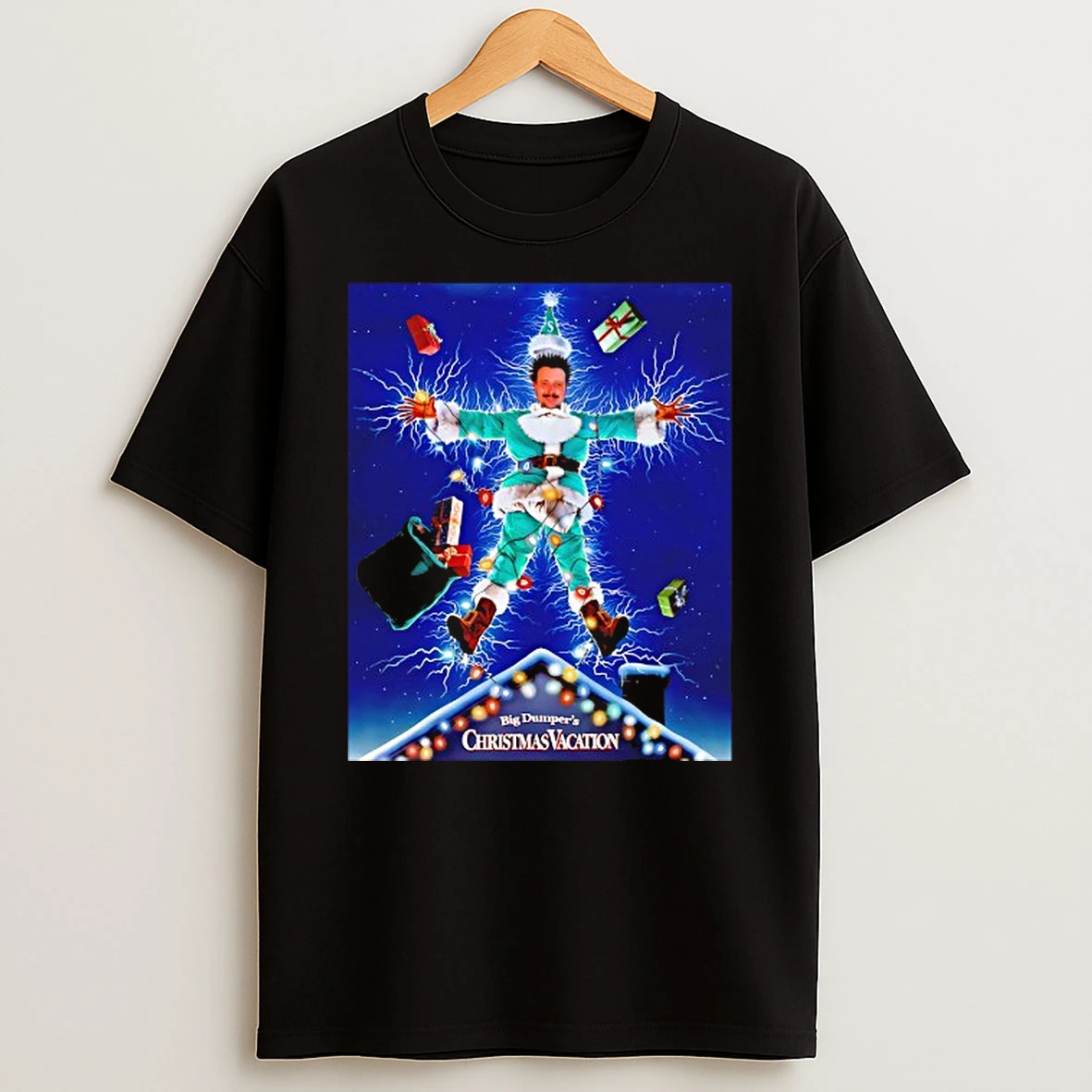 Seattle Mariners Cal Raleigh Big Dumpers Christmas Vacation T Shirt