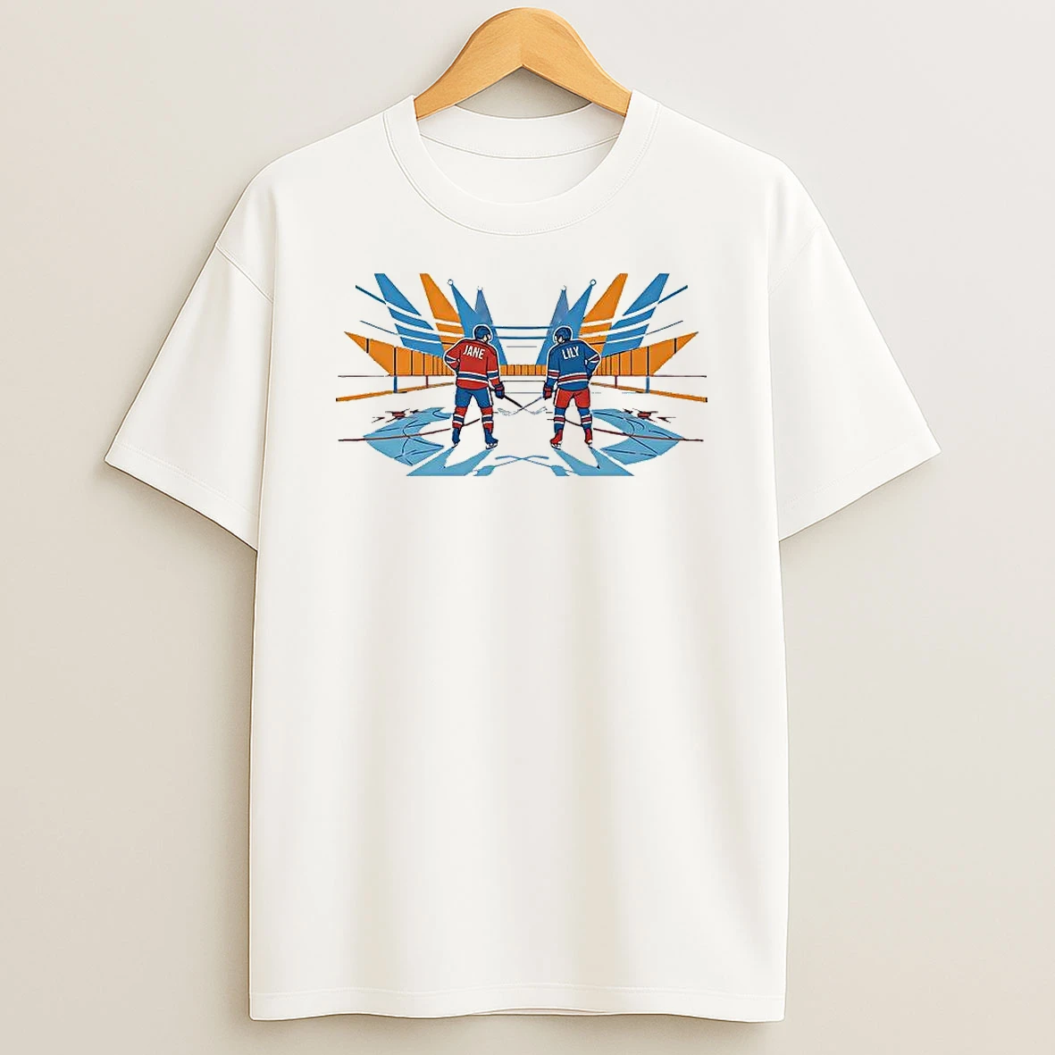 Secret Names Jane And Lily Heated Rivalry Hockey Graphic T Shirt