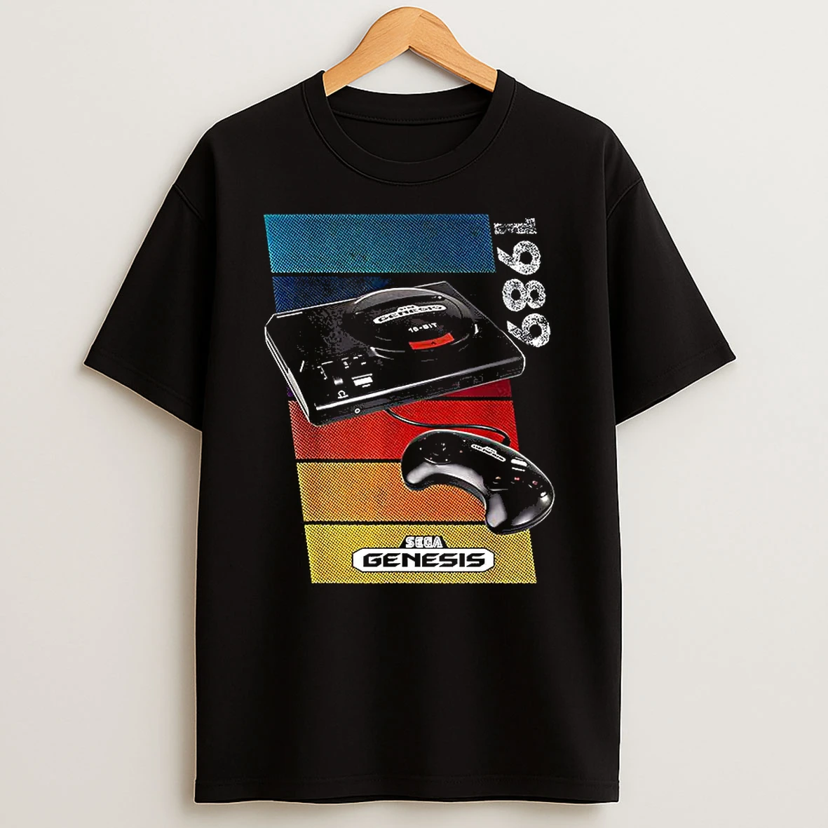 Sega Genesis Game Console 1989 Vintage T Shirt