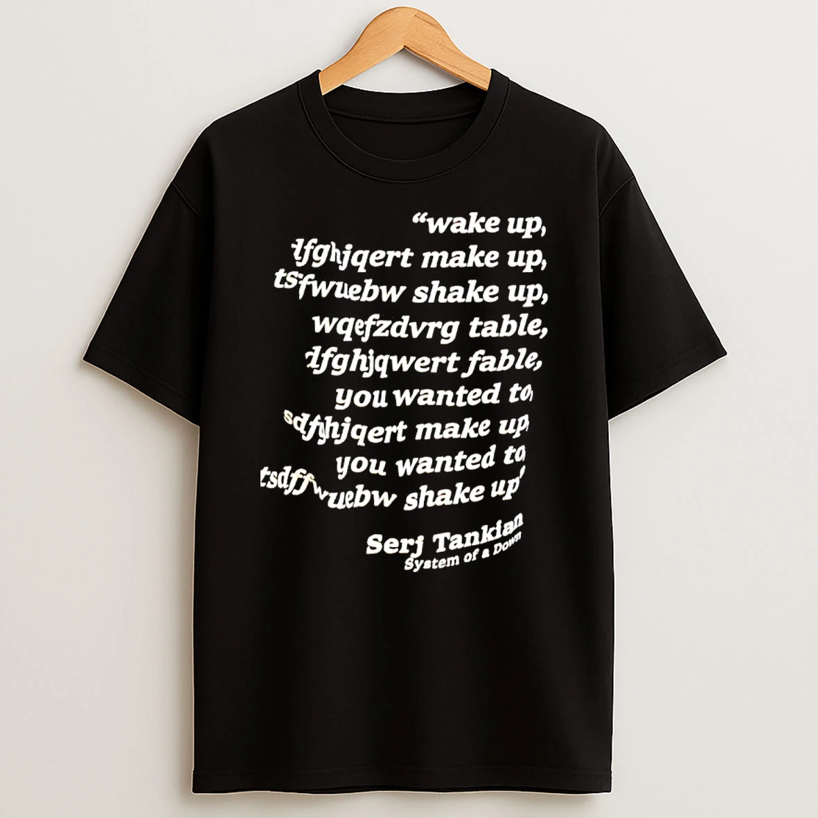 Serj Tankian System Of A Down Chop Suey Song T Shirt