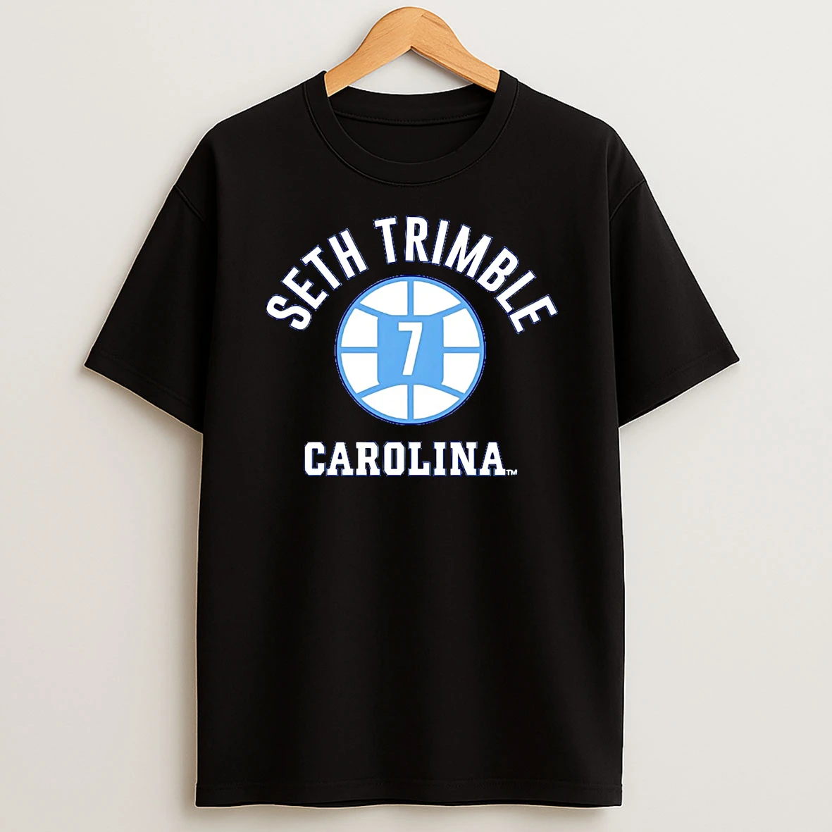 Seth Trimble Hoops 7 North Carolina Tar Heels T Shirt