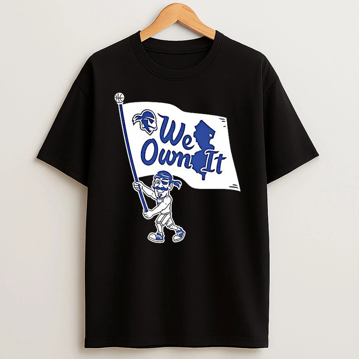 Seton Hall Pirates We Own It 2025 Win Over Rutgers T Shirt
