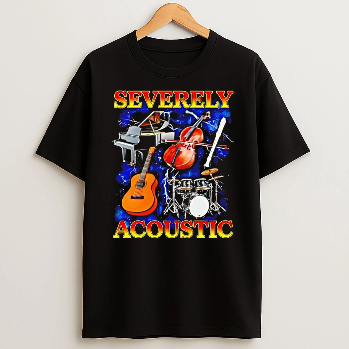 Severely Acoustic T Shirt