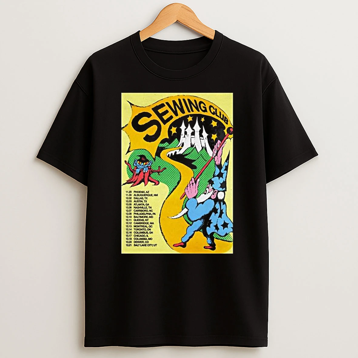 Sewing Club America 2025 Tour T Shirt