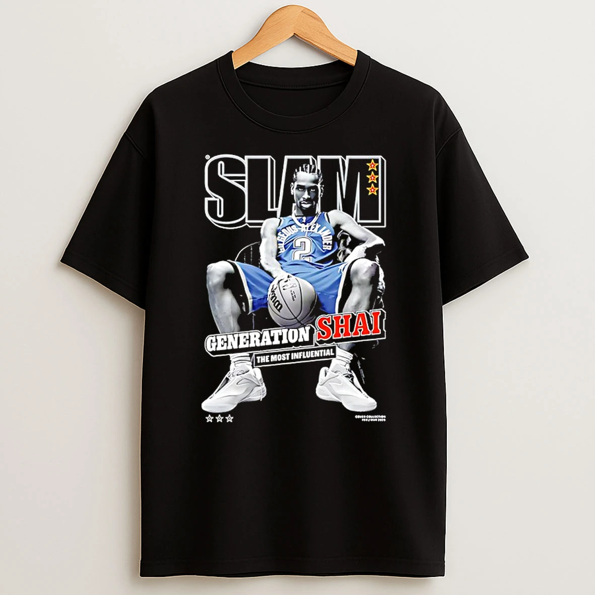 Shai Gilgeous Alexander Generation The Most Influential Okc Thunder Slam T Shirt