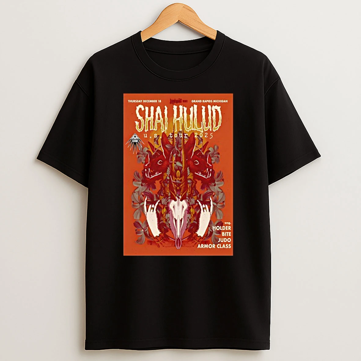 Shai Hulud Dec 18 2025 The Pyramid Scheme In Grand Rapids Mi T Shirt