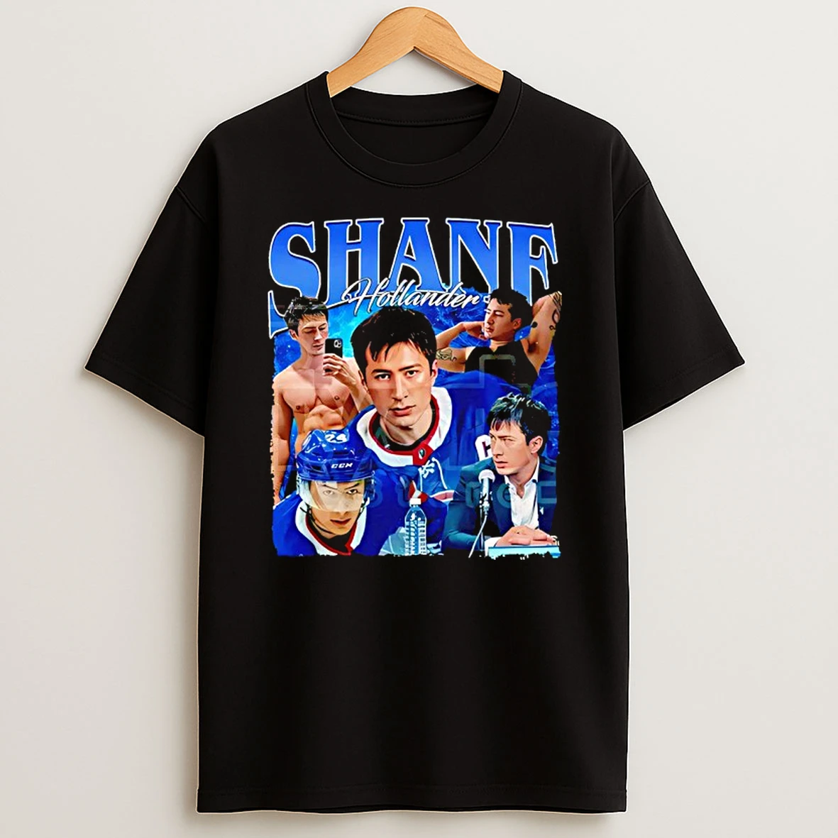 Shane Hollander Hockey Graphic T Shirt