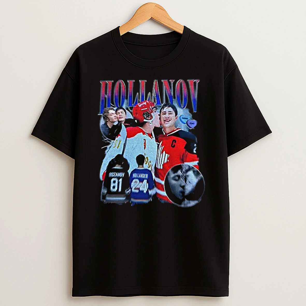 Shane Hollander Ilya Rozanov 24 And 81 Heated Rivalry Hockey Romance Graphic T Shirt