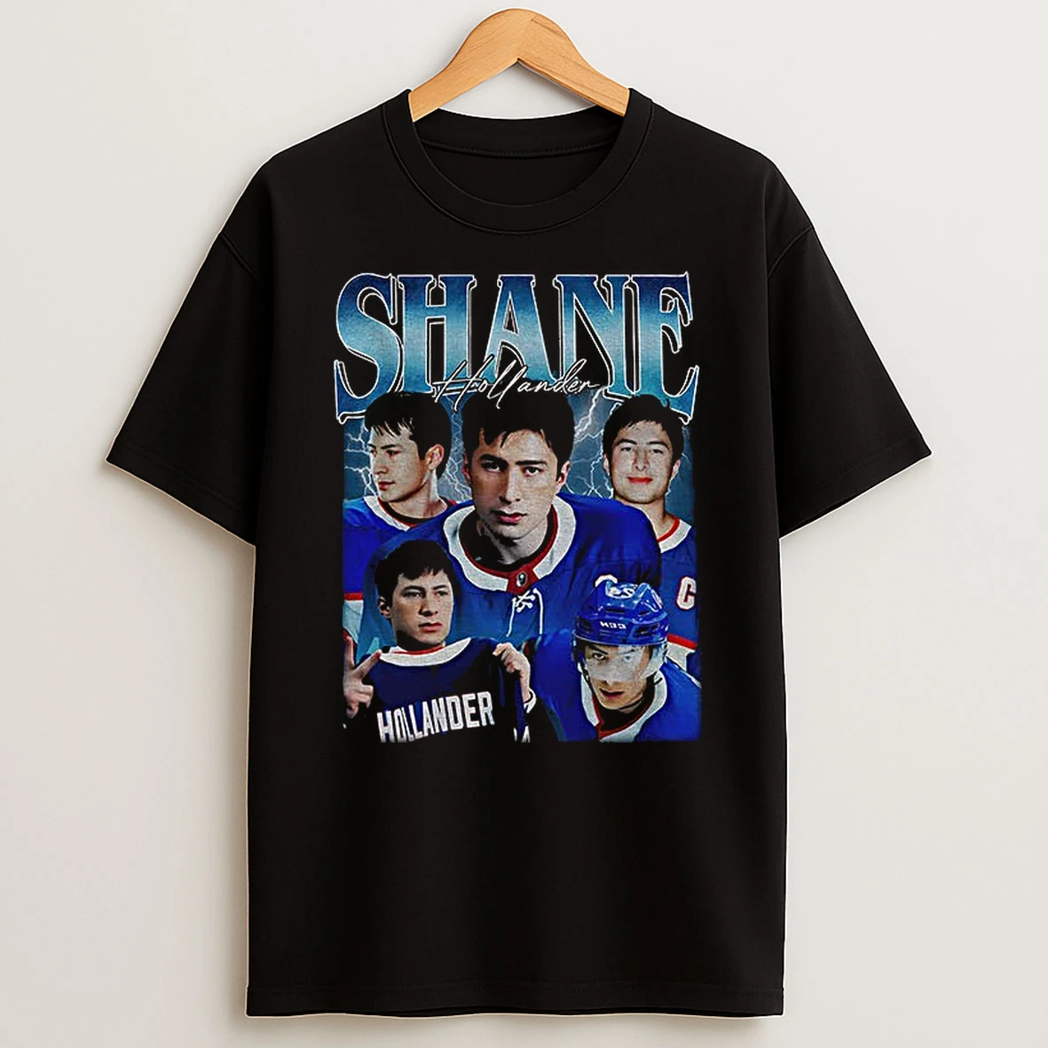 Shane Hollander Queer Hockey Graphic T Shirt