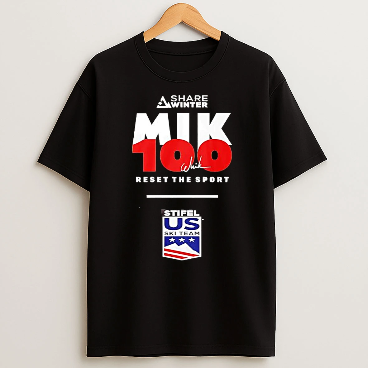 Share Winter Mik100 Reset The Sport T Shirt