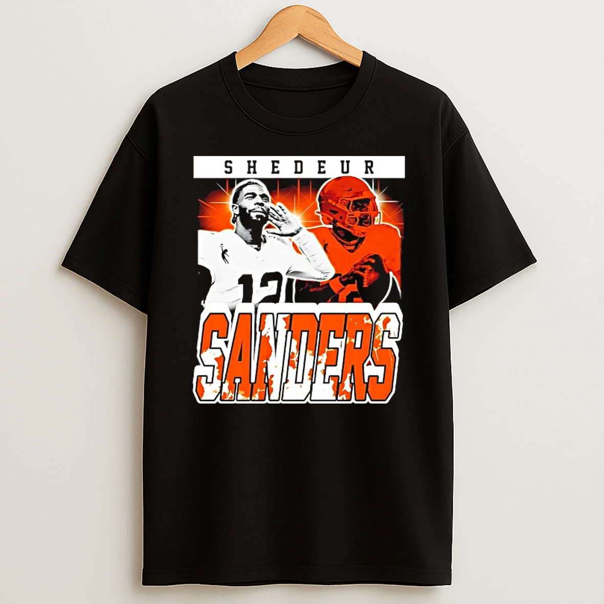 Shedeur Sanders Cleveland Browns Quarterback Graphic T Shirt
