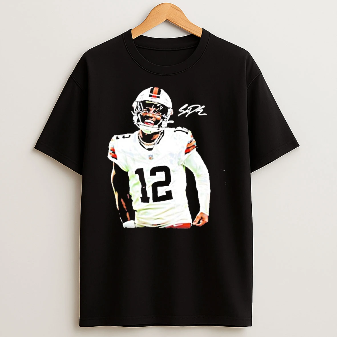 Shedeur Sanders Cleveland Browns The Debut Graphic Signature T Shirt