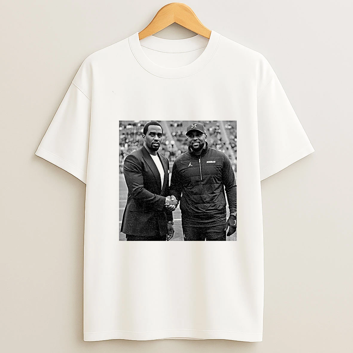 Sherrone Moore Vs Diddy Wolverine Meme T Shirt