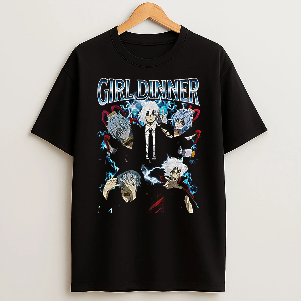 Shigaraki My Hero Academia Girl Dinner Graphic T Shirt