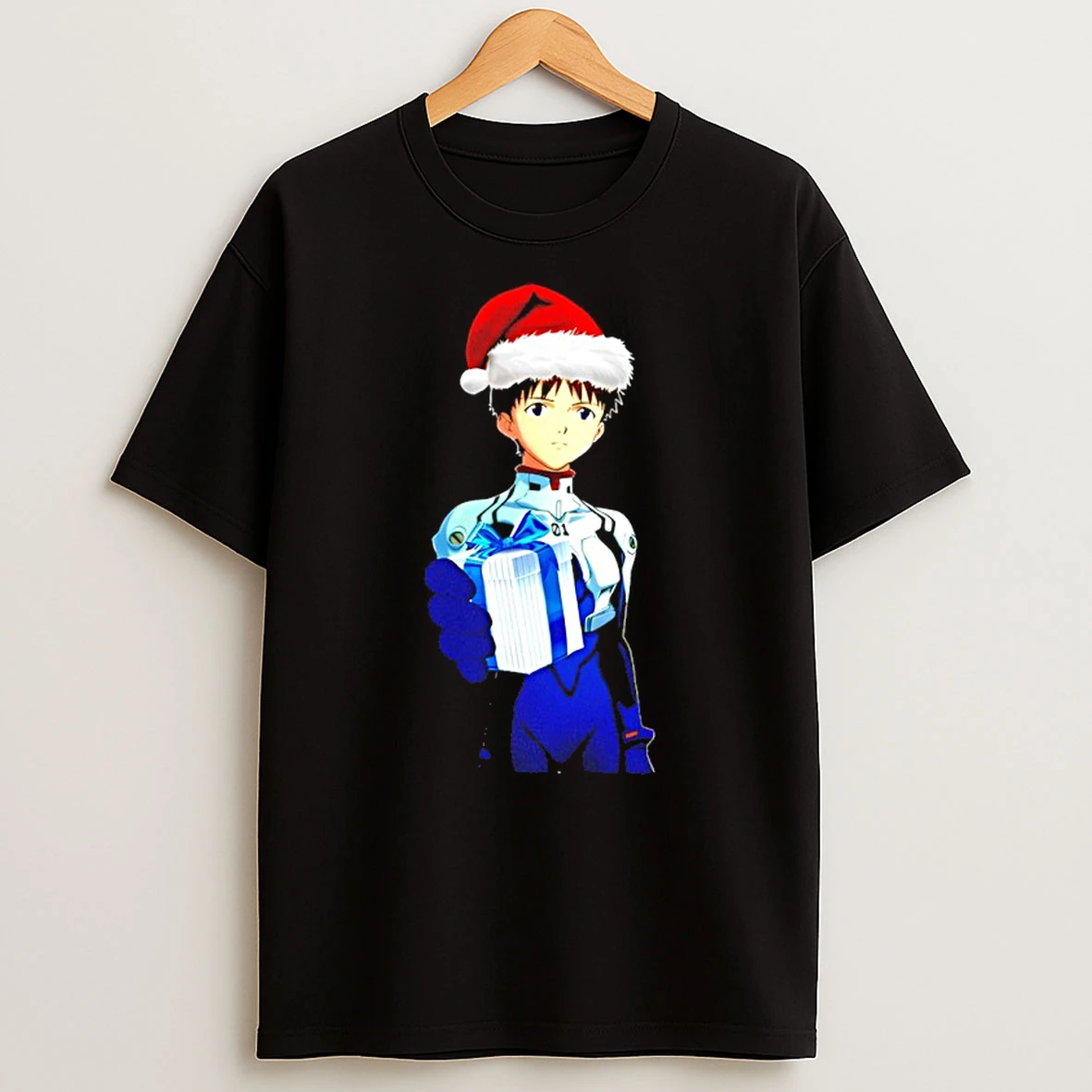 Shinji Gift Christmas 2025 Anime T Shirt