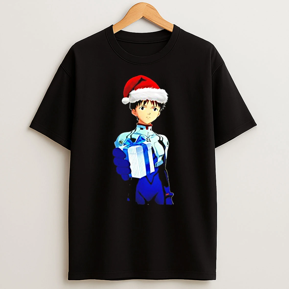 Shinji Gift Evangelion Anime T Shirt