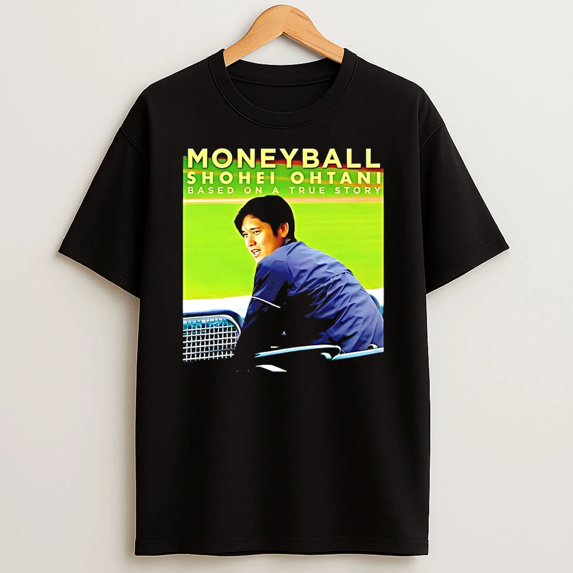 Shohei Ohtani Based On A True Story Buck Moneyball T Shirt