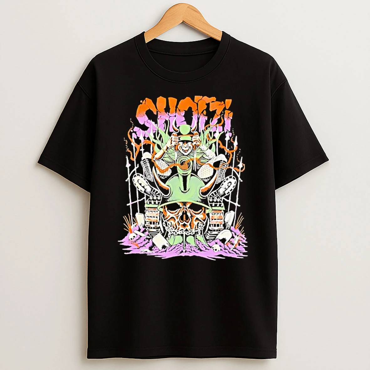 Shotzi Tank Skull T Shirt