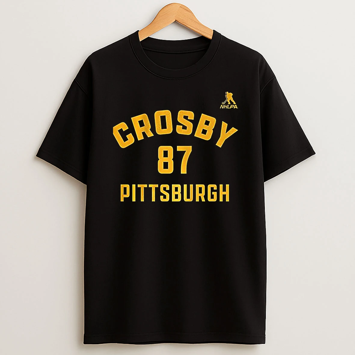 Sidney Crosby Pittsburgh Penguins Ice Hockey Name And Number 87 T Shirt