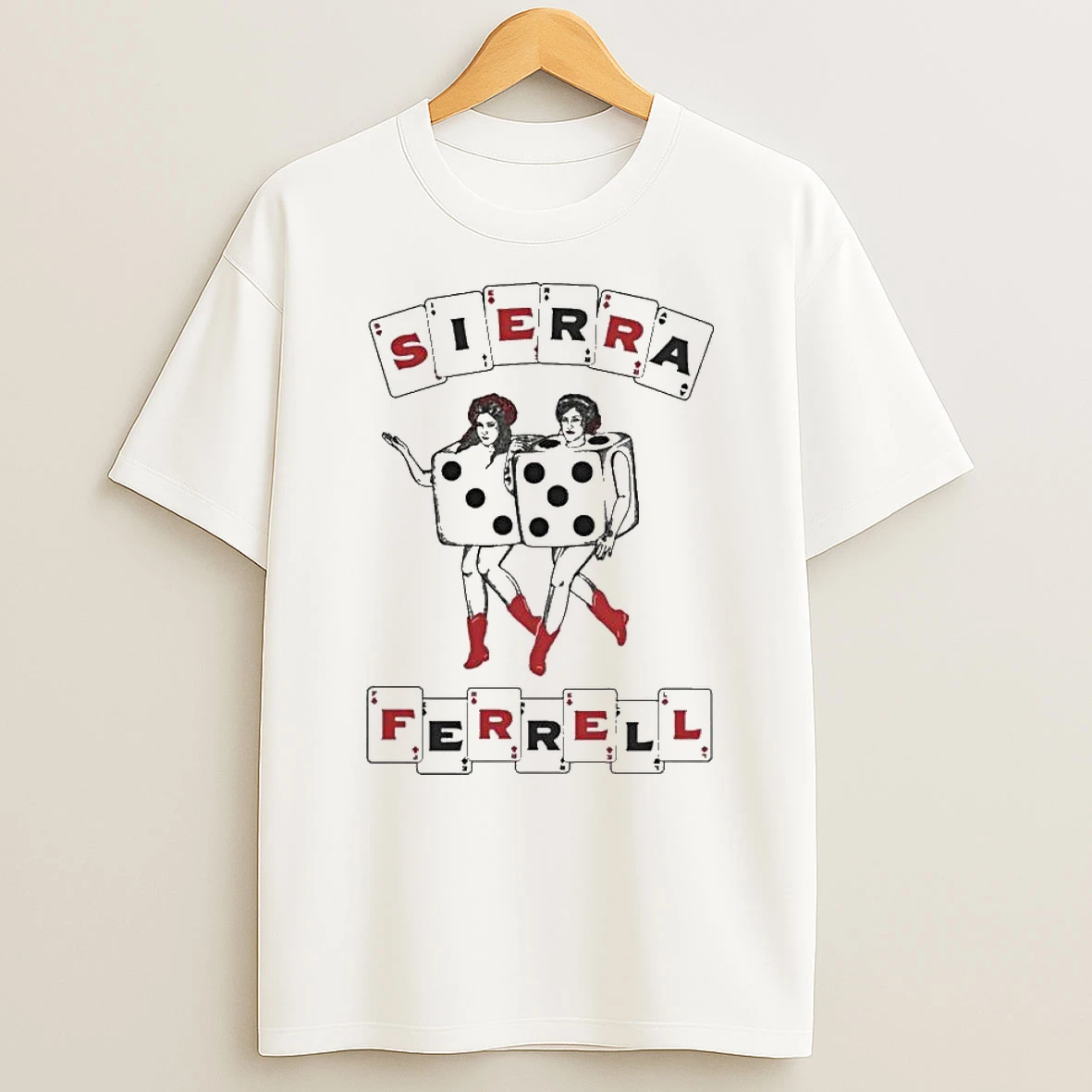 Sierra Ferrell Ivory Dice T Shirt