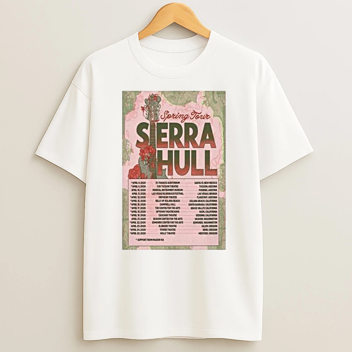 Sierra Hull Spring Tour 2026 T Shirt