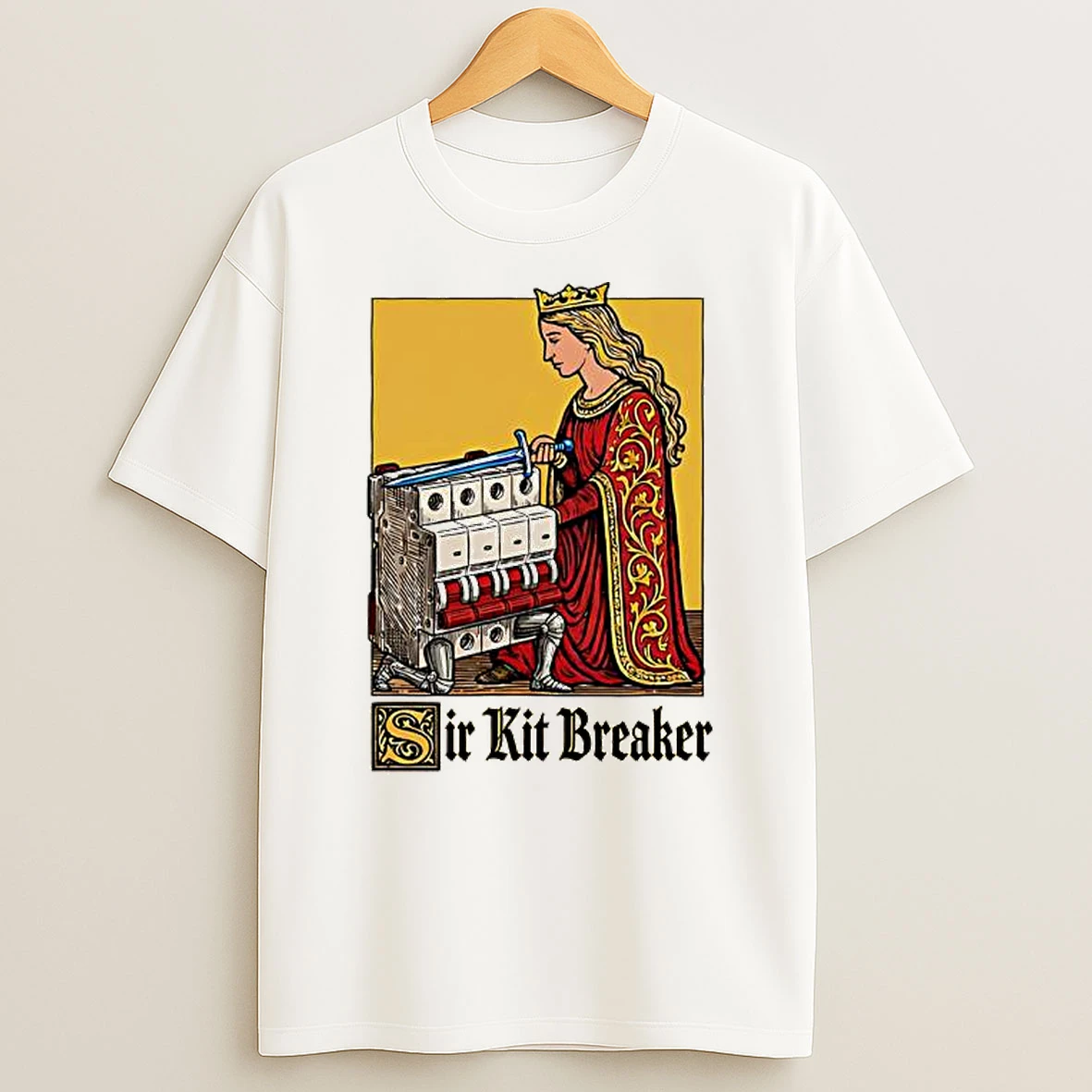 Sir Kit Breaker Queen Of Swords Graphic T Shirt