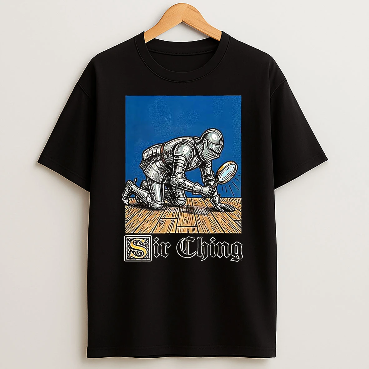 Sir Ching Knight Searching Meme T Shirt