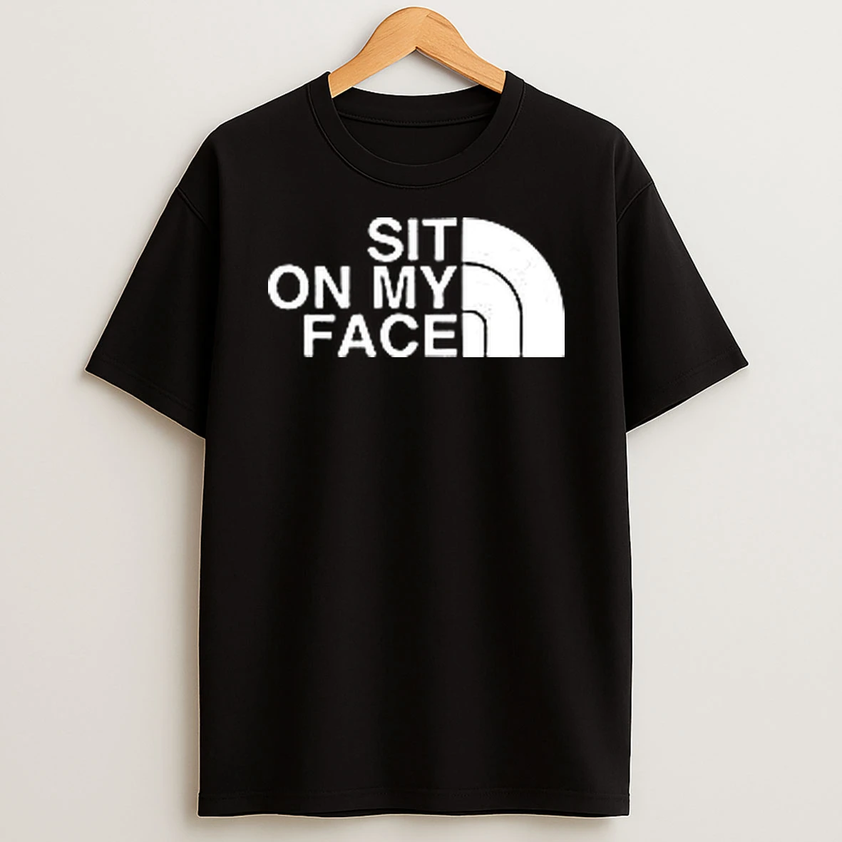 Sit On My Face Parody Logo T Shirt