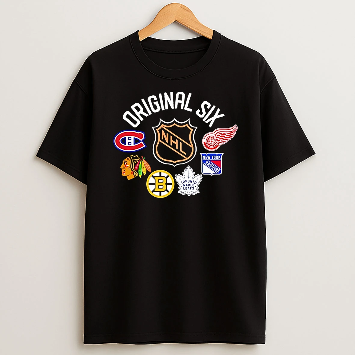 Six Team Logos Nhl T Shirt