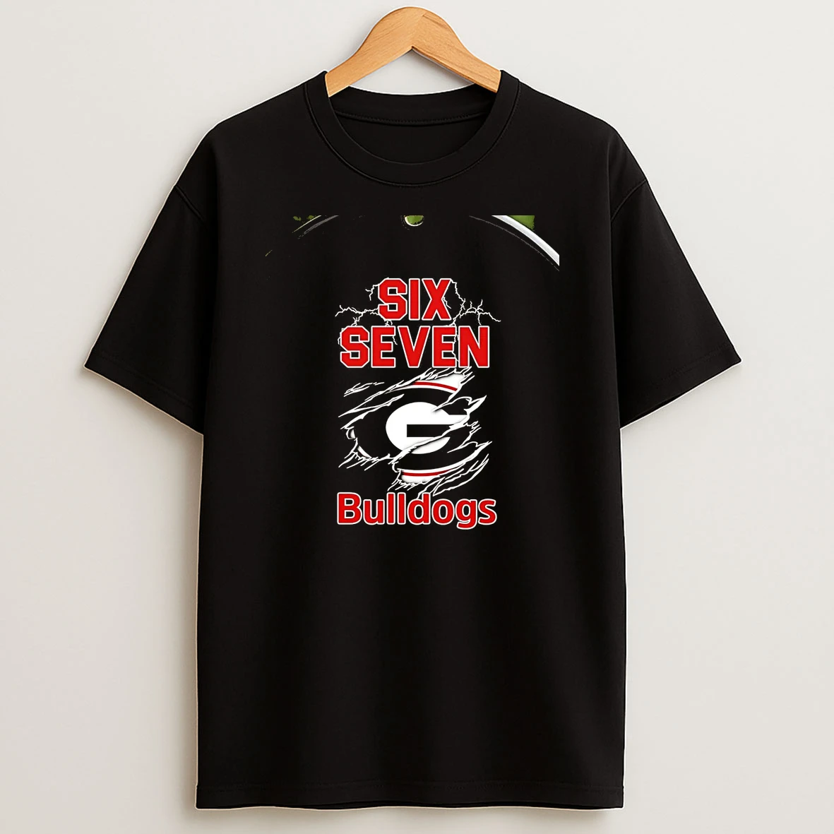 Six Seven Georgia Bulldogs Inside Me Chriast T Shirt