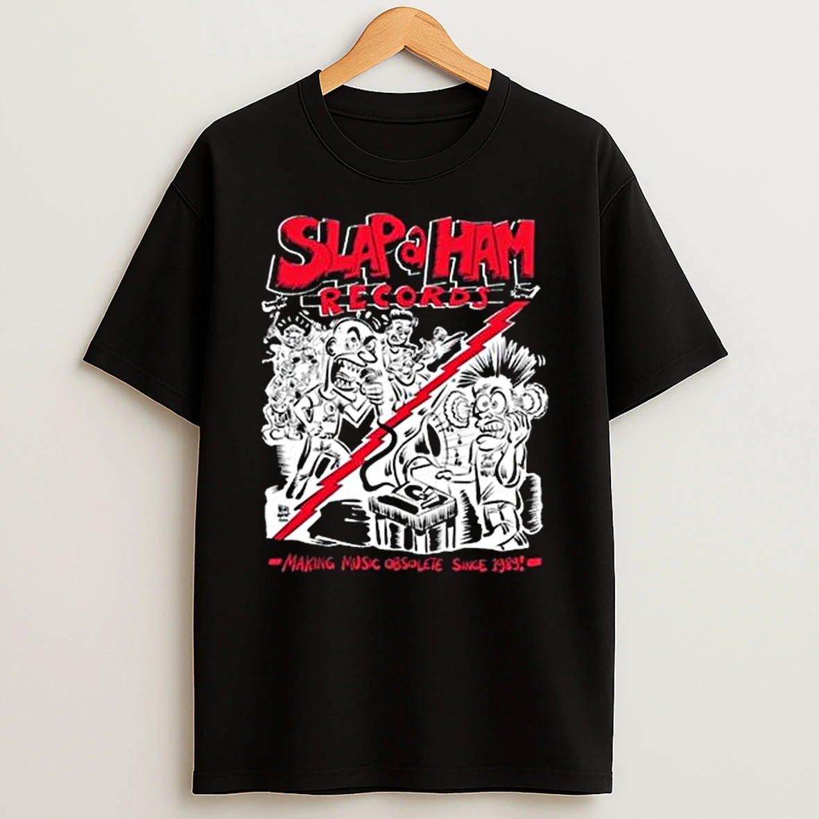 Slap A Ham Records Making Music Obsolete 2025 T Shirt