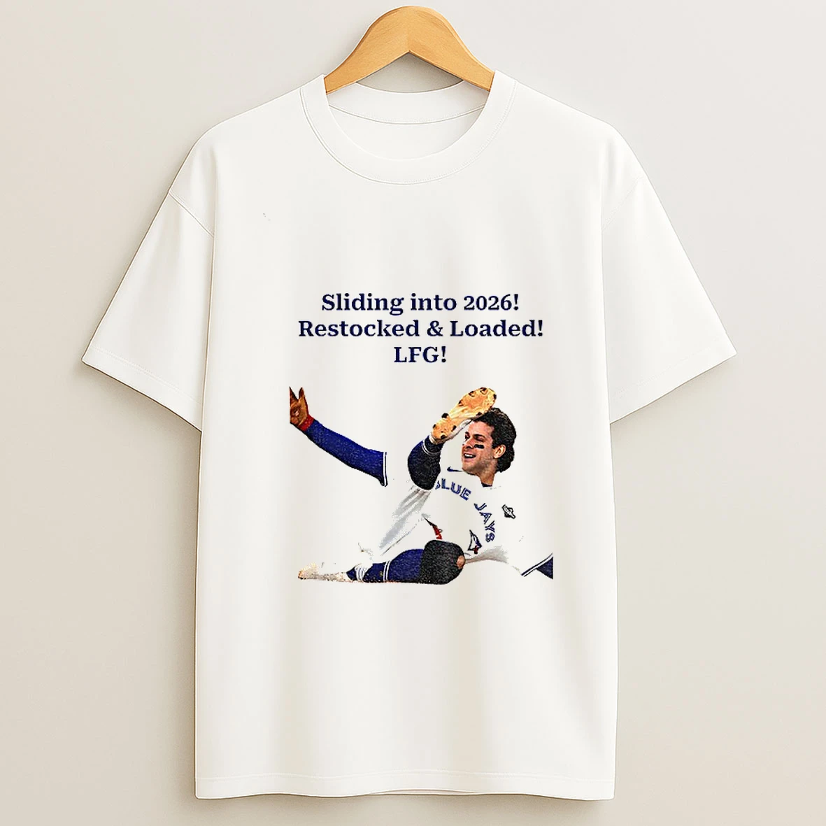 Sliding Into 2026 Restocked Loaded Lfg T Shirt