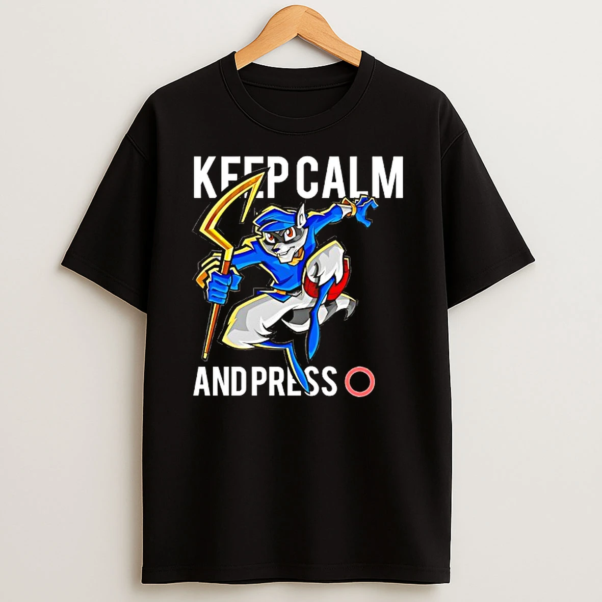 Sly Cooper Keep Calm And Press O T Shirt