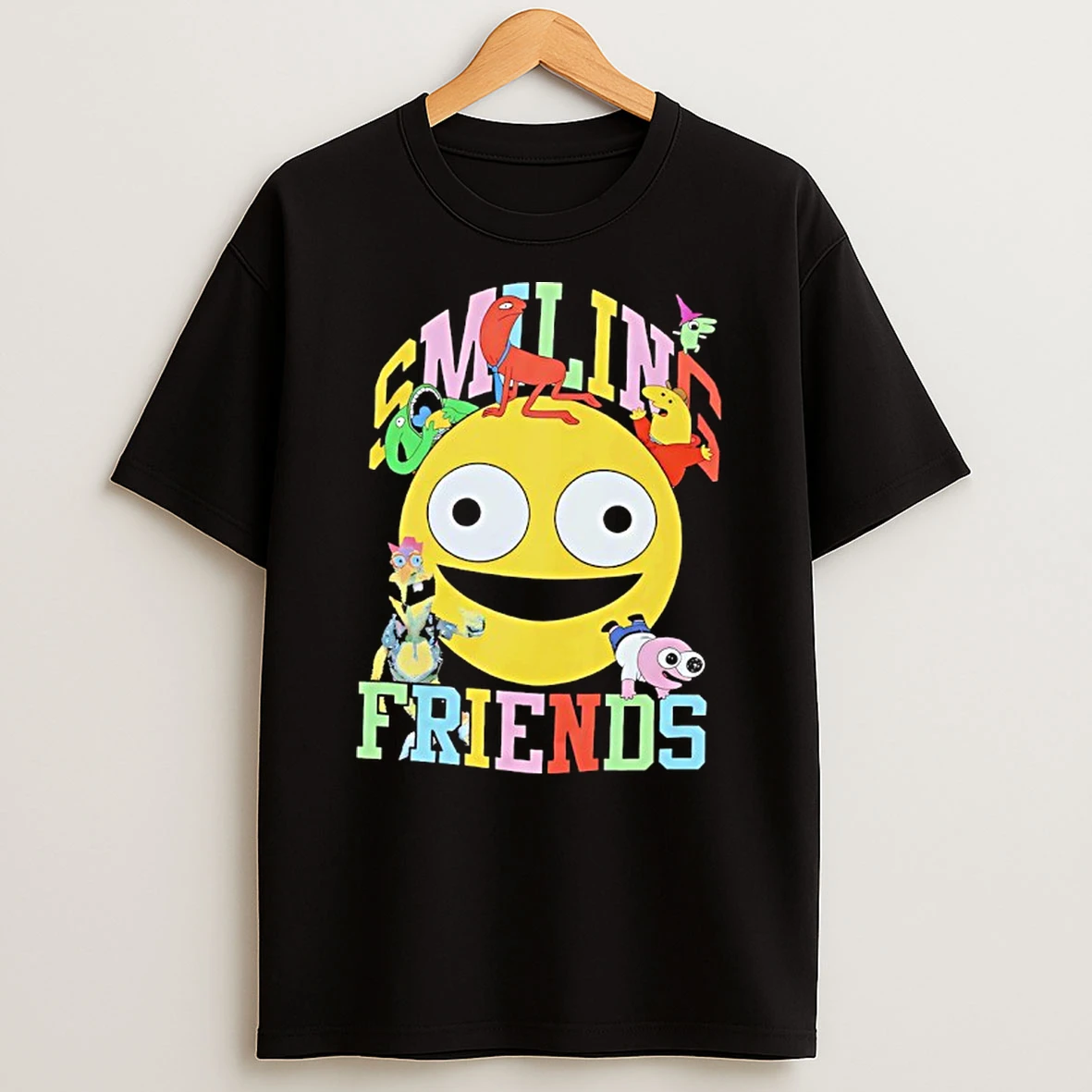 Smiling Friends Characters Vintage T Shirt