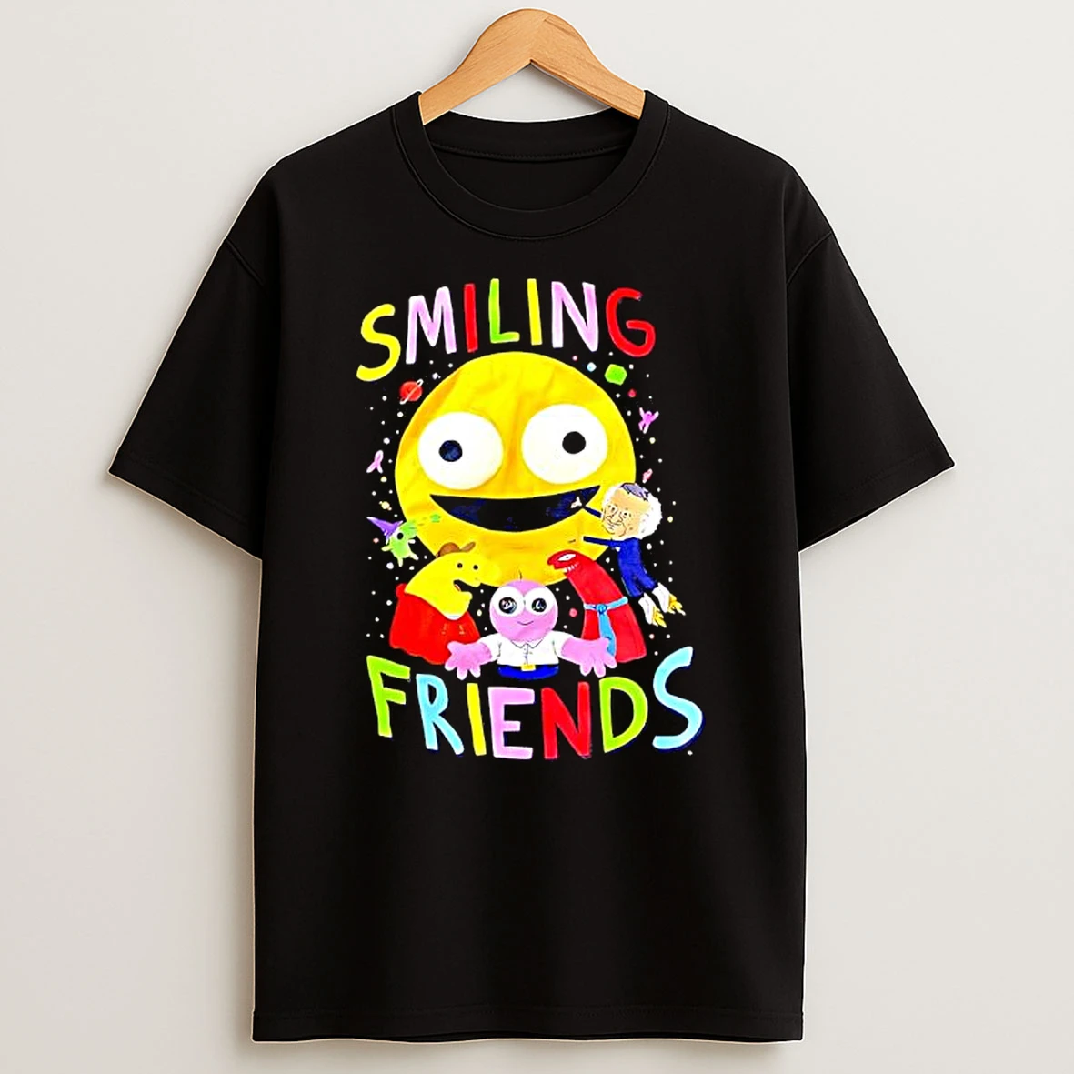 Smiling Friends Hugs All Around T Shirt
